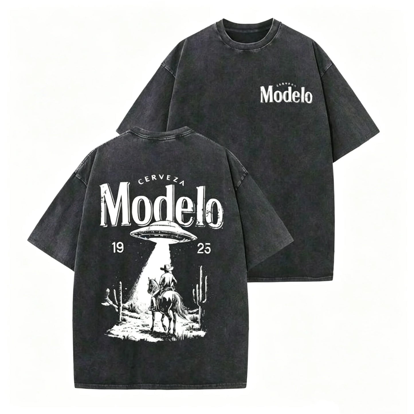 Retro Modelo UFO T-Shirt Sweatshirt Hoodie