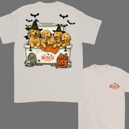 Golden Retriever Dogs Beer Halloween T-Shirt/Sweatshirt/Hoodie