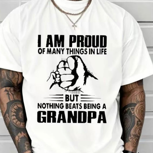 Proud Of Many Things In Life Nothing Being A Grandpa T-Shirt/Sweatshirt/Hoodie