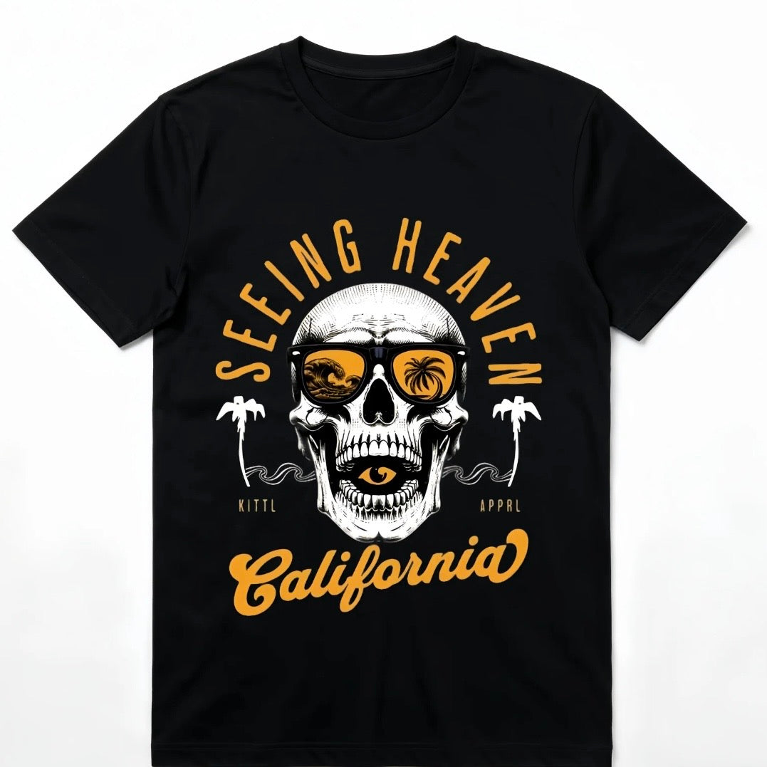 Seeing Heaven California Skull T-Shirt/Sweatshirt/Hoodie