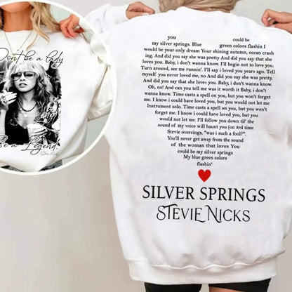 Don't Be A Lady Be A Legend Stevie Nicks T-Shirt/Sweatshirt/Hoodie