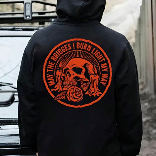 May The Bridges I Burn Light My Way Skull T-Shirt/Sweatshirt/Hoodie