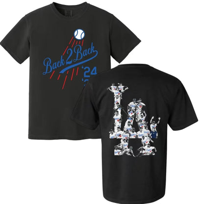 Back To Back 2025 Dodgers Champion T-Shirt/Sweatshirt/Hoodie