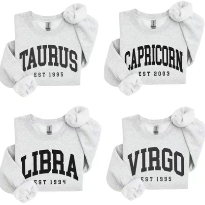 Custom Zodiac With East Year T-Shirt/Sweatshirt/Hoodie