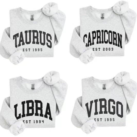 Custom Zodiac With East Year T-Shirt/Sweatshirt/Hoodie