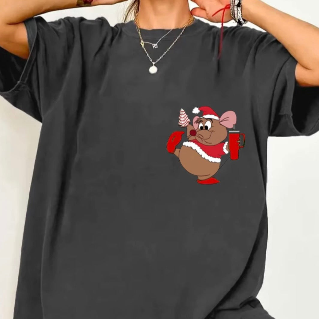 Lookin' Like A Snack Christmas Mouse T-Shirt/Sweatshirt/Hoodie
