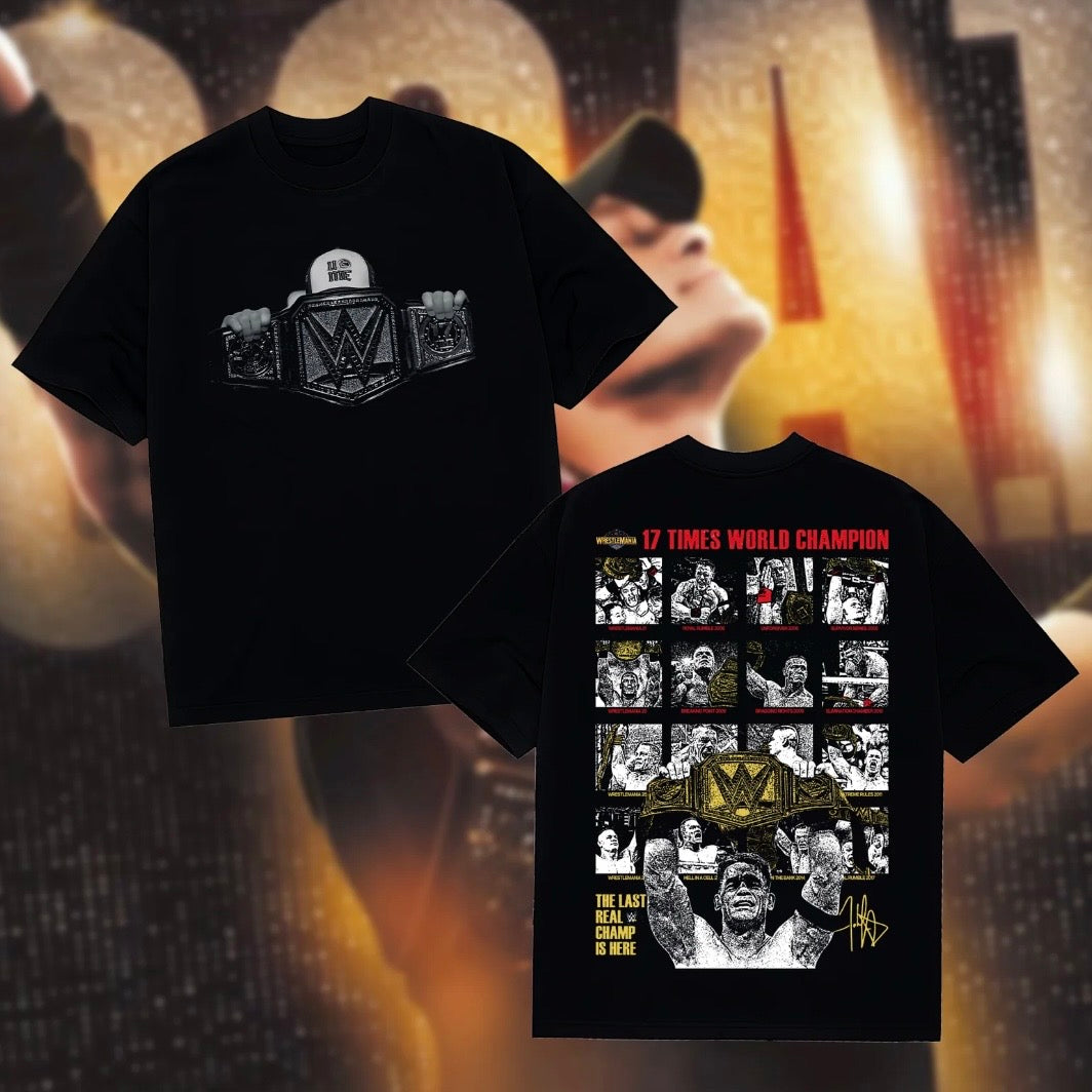 John Cena 17x WWE Champion UCME T-Shirt/Sweatshirt/Hoodie