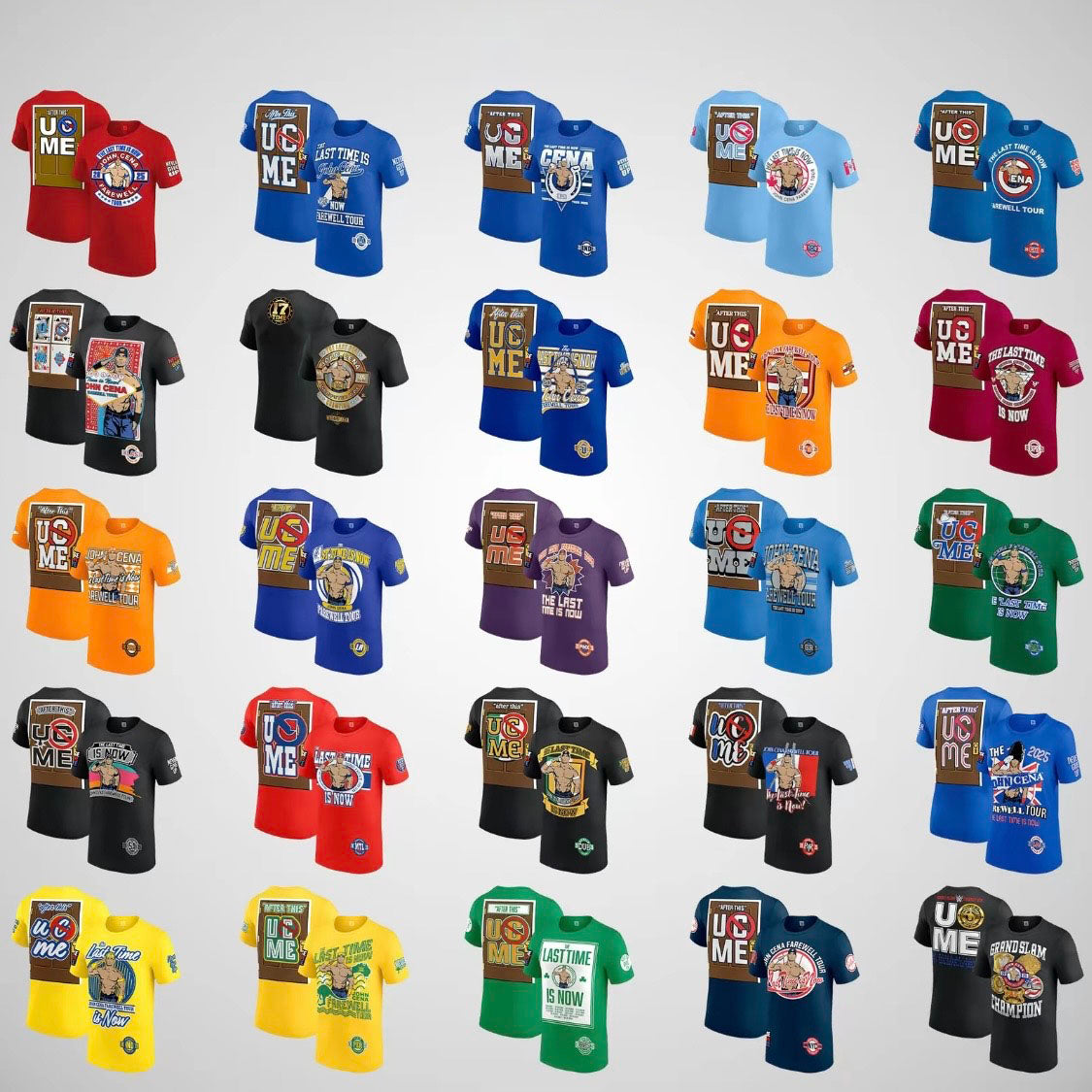 John Cena Farewell Tour 2025 Collection T-Shirt/Sweatshirt/Hoodie