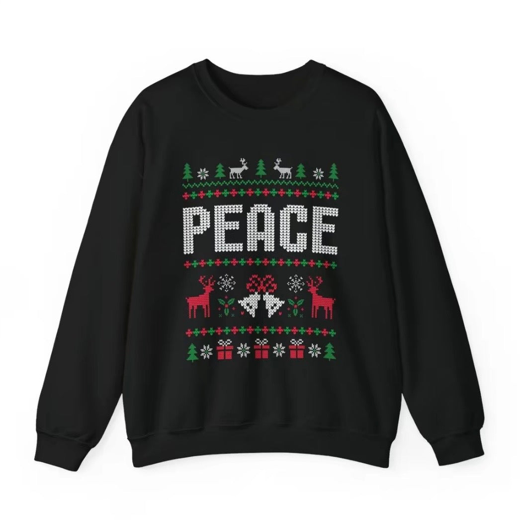 I Come In Peace + Peace Christmas T-Shirt/Sweatshirt/Hoodie