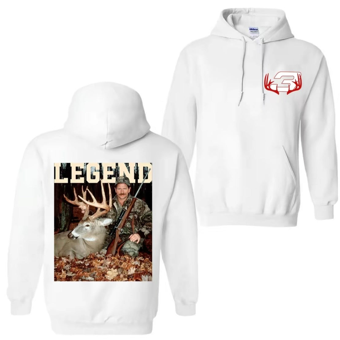 Dale Earnhardt With Deer T-Shirt/Sweatshirt/Hoodie