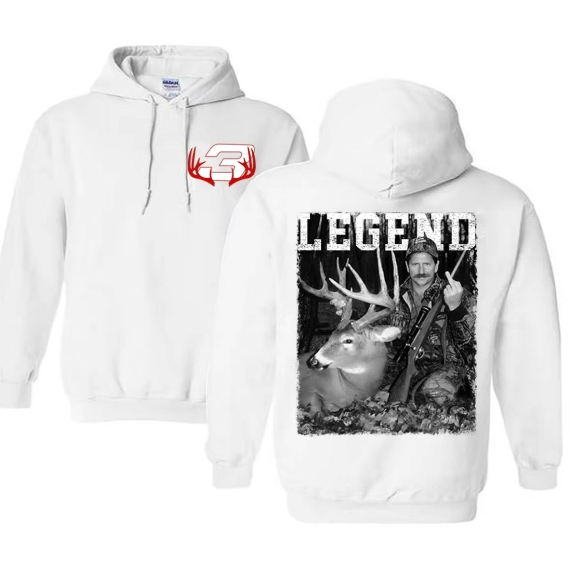 Dale Earnhardt With Deer T-Shirt/Sweatshirt/Hoodie