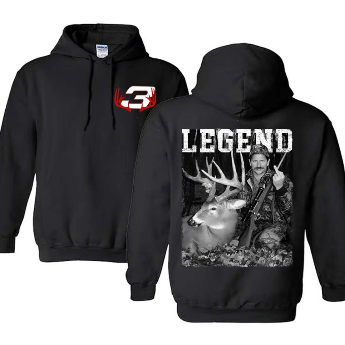Dale Earnhardt With Deer T-Shirt/Sweatshirt/Hoodie