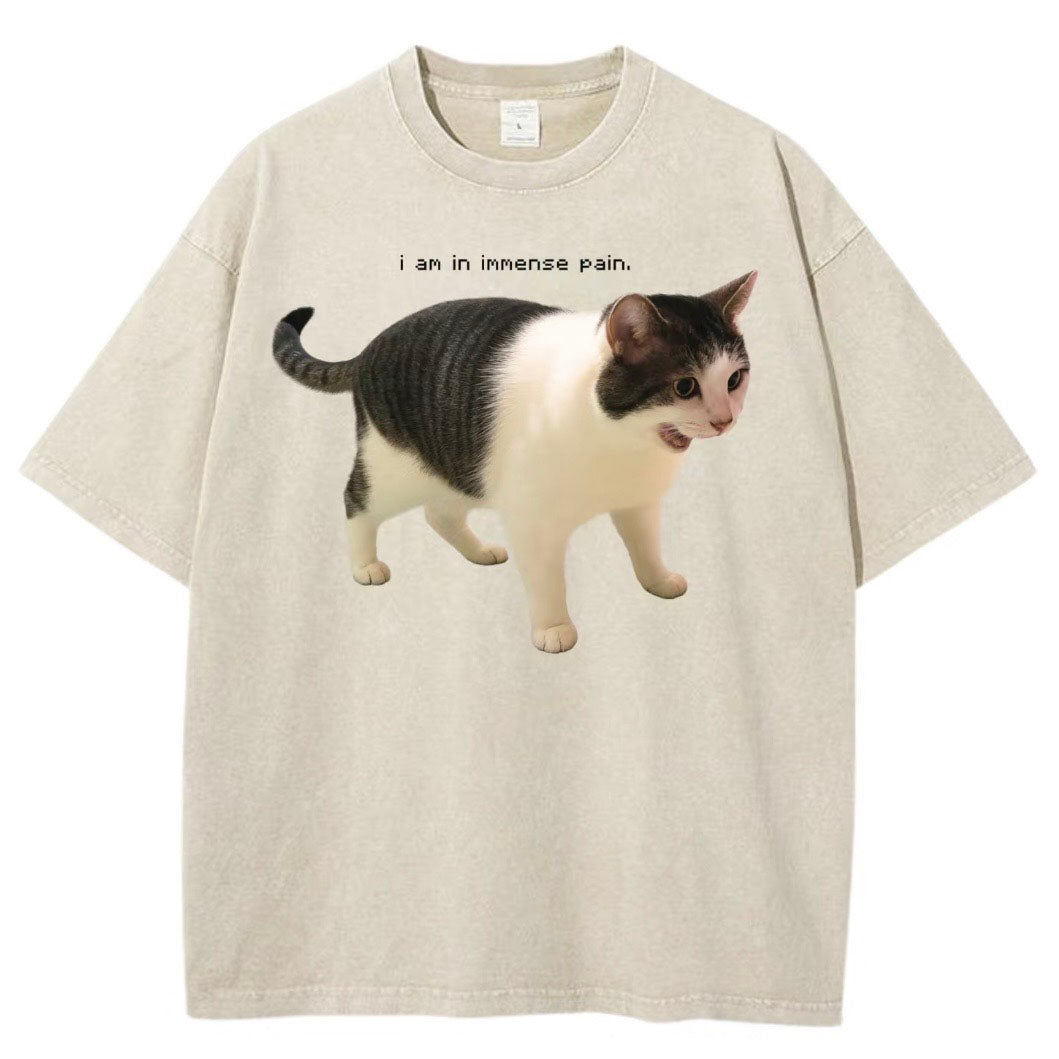 Screaming Cat Immense Pain T-Shirt/Sweatshirt/Hoodie