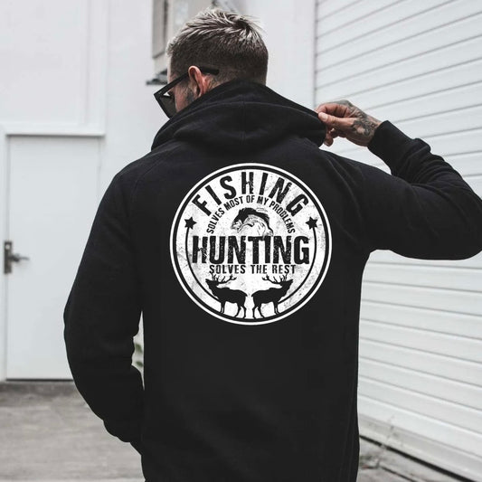 Fishing Solves Most Of My Problems Hunting Solves The Rest T-Shirt/Sweatshirt/Hoodie