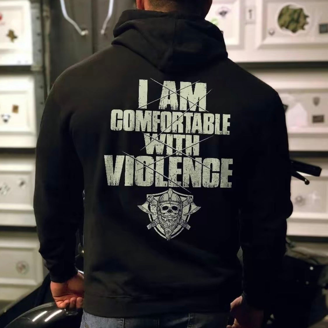 I Am Comfortable With Violence T-Shirt/Sweatshirt/Hoodie