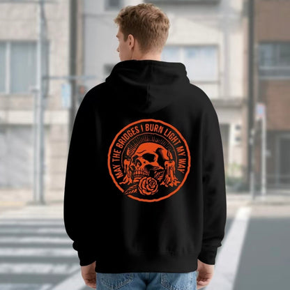 May The Bridges I Burn Light My Way Skull T-Shirt/Sweatshirt/Hoodie