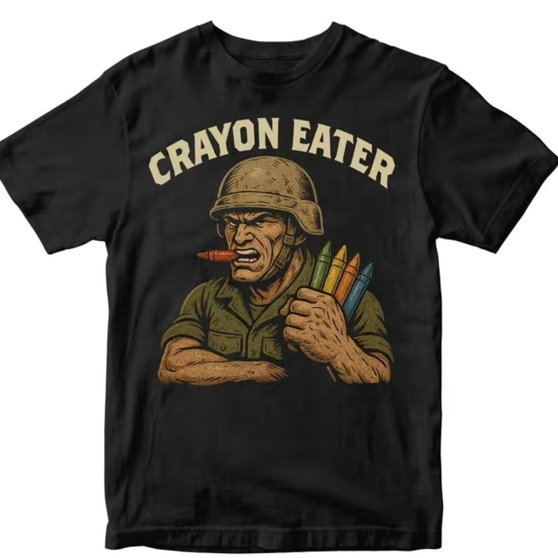 Crayon Eater Funny T-Shirt/Sweatshirt/Hoodie
