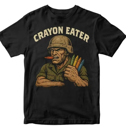 Crayon Eater Funny T-Shirt/Sweatshirt/Hoodie