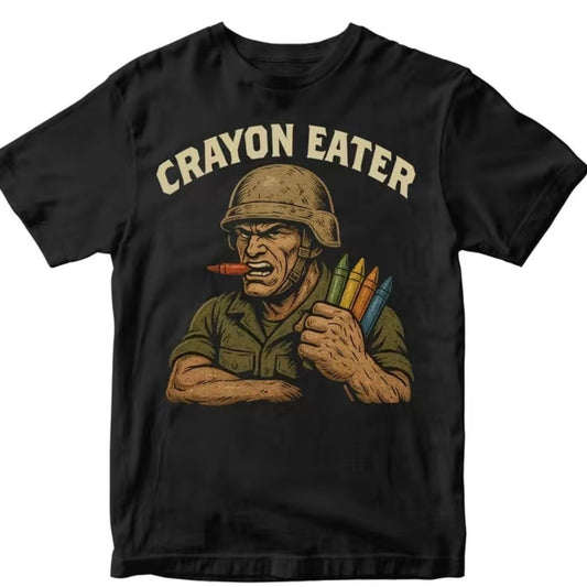 Crayon Eater Funny T-Shirt/Sweatshirt/Hoodie