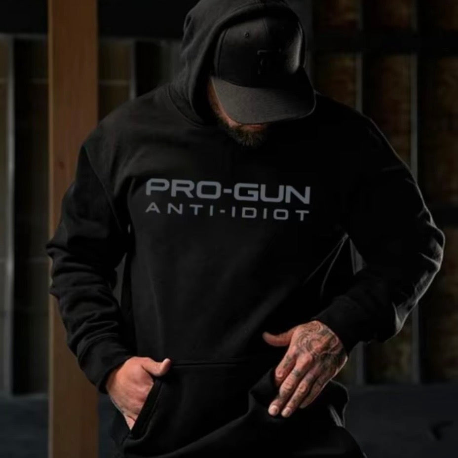 Pro-Gun Anti-Idiot T-Shirt Sweatshirt Hoodie
