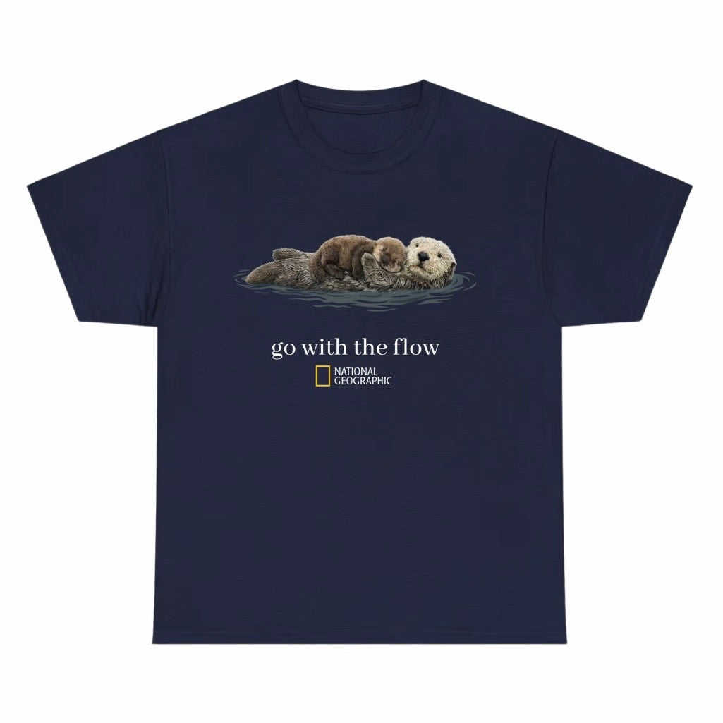 National Geographic "Go with the Flow" T-Shirt Sweatshirt Hoodie
