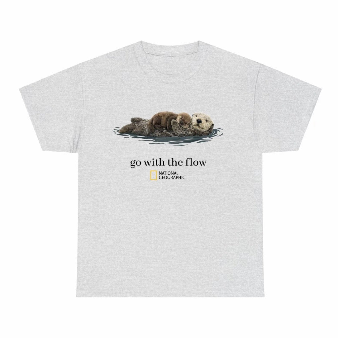National Geographic "Go with the Flow" T-Shirt Sweatshirt Hoodie