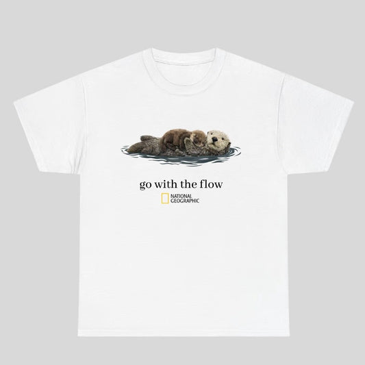 National Geographic "Go with the Flow" T-Shirt Sweatshirt Hoodie