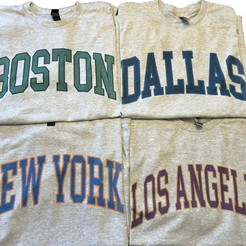Vintage Varsity College T-Shirt Sweatshirt Hoodie