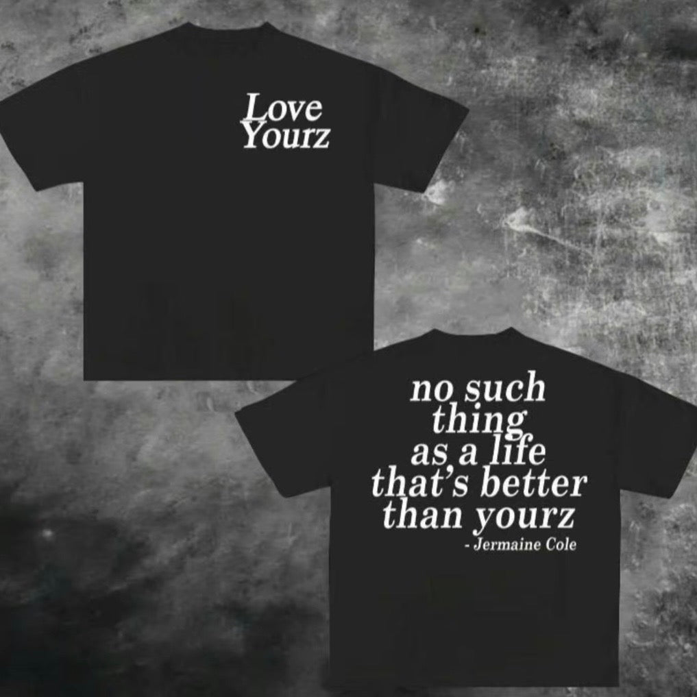 J Cole Dreamville Love Yourz Lyrics Graphic T-Shirt Sweatshirt Hoodie