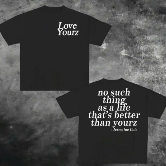 J Cole Dreamville Love Yourz Lyrics Graphic T-Shirt Sweatshirt Hoodie
