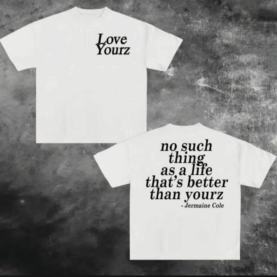 J Cole Dreamville Love Yourz Lyrics Graphic T-Shirt Sweatshirt Hoodie