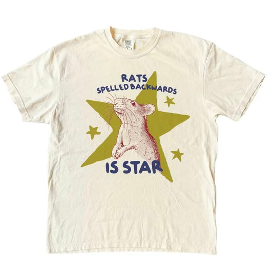 Rat Spelled Backwards is Star T-Shirt Sweatshirt Hoodie