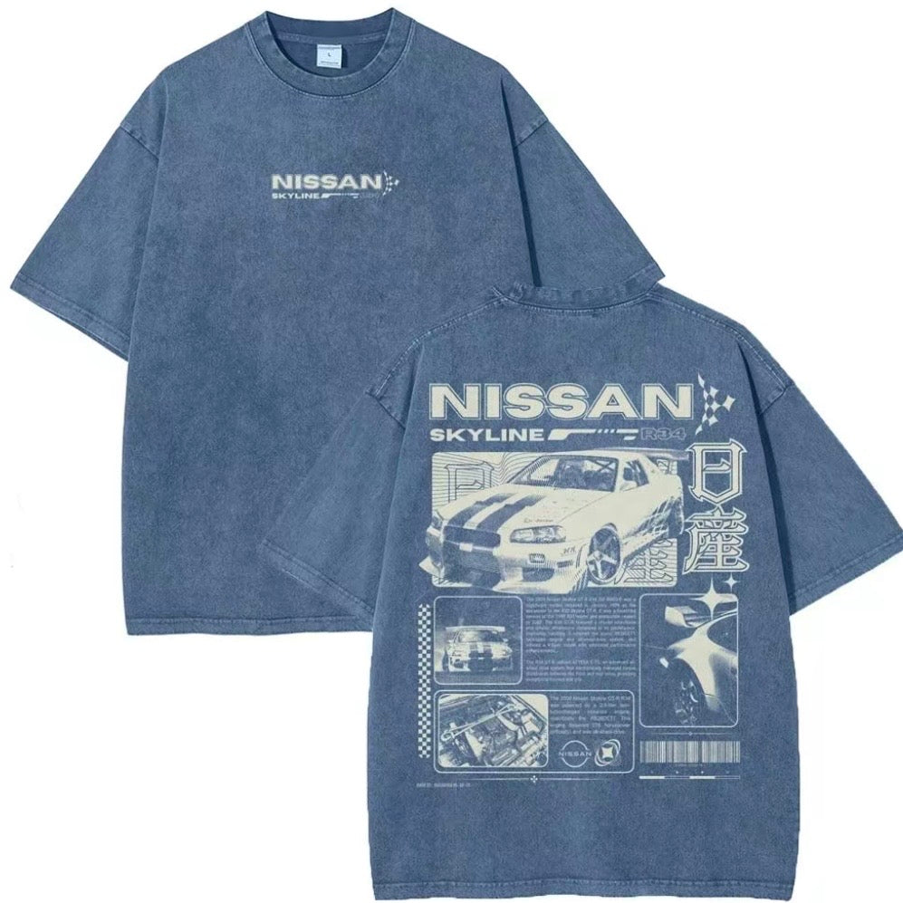 Vintage JDM Sports Car Graphic T-Shirt Sweatshirt Hoodie