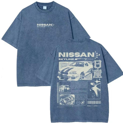 Vintage JDM Sports Car Graphic T-Shirt Sweatshirt Hoodie