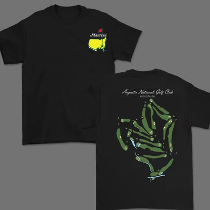 Augusta National Course Map Golf T-Shirt Sweatshirt Hoodie