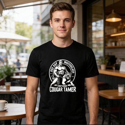 Funny Inappropriate Humor Certified Cougar Tamer Gag T-Shirt Sweatshirt Hoodie