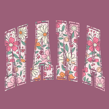 Custom Mama Boho Floral T-Shirt Sweatshirt Hoodie