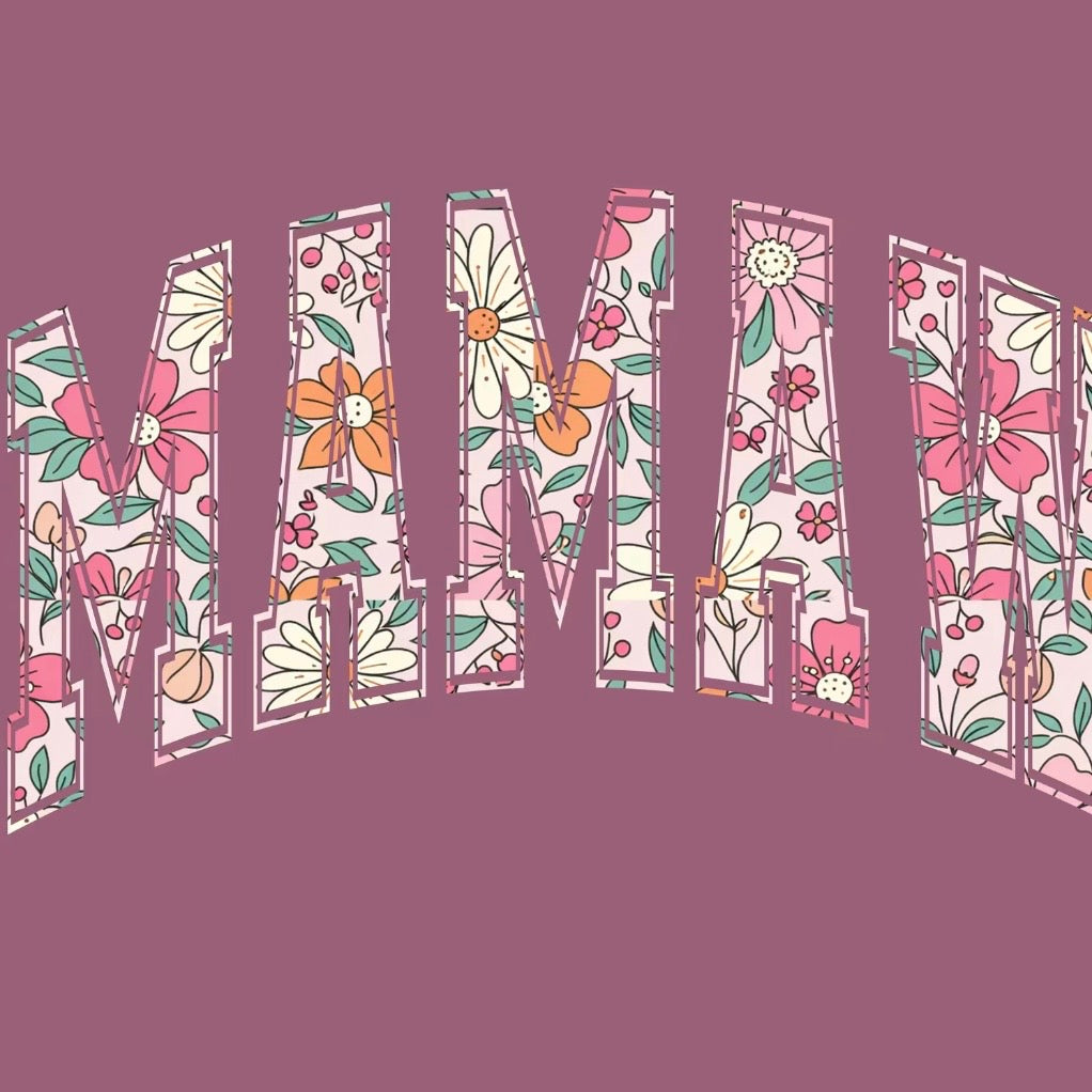 Custom Mama Boho Floral T-Shirt Sweatshirt Hoodie