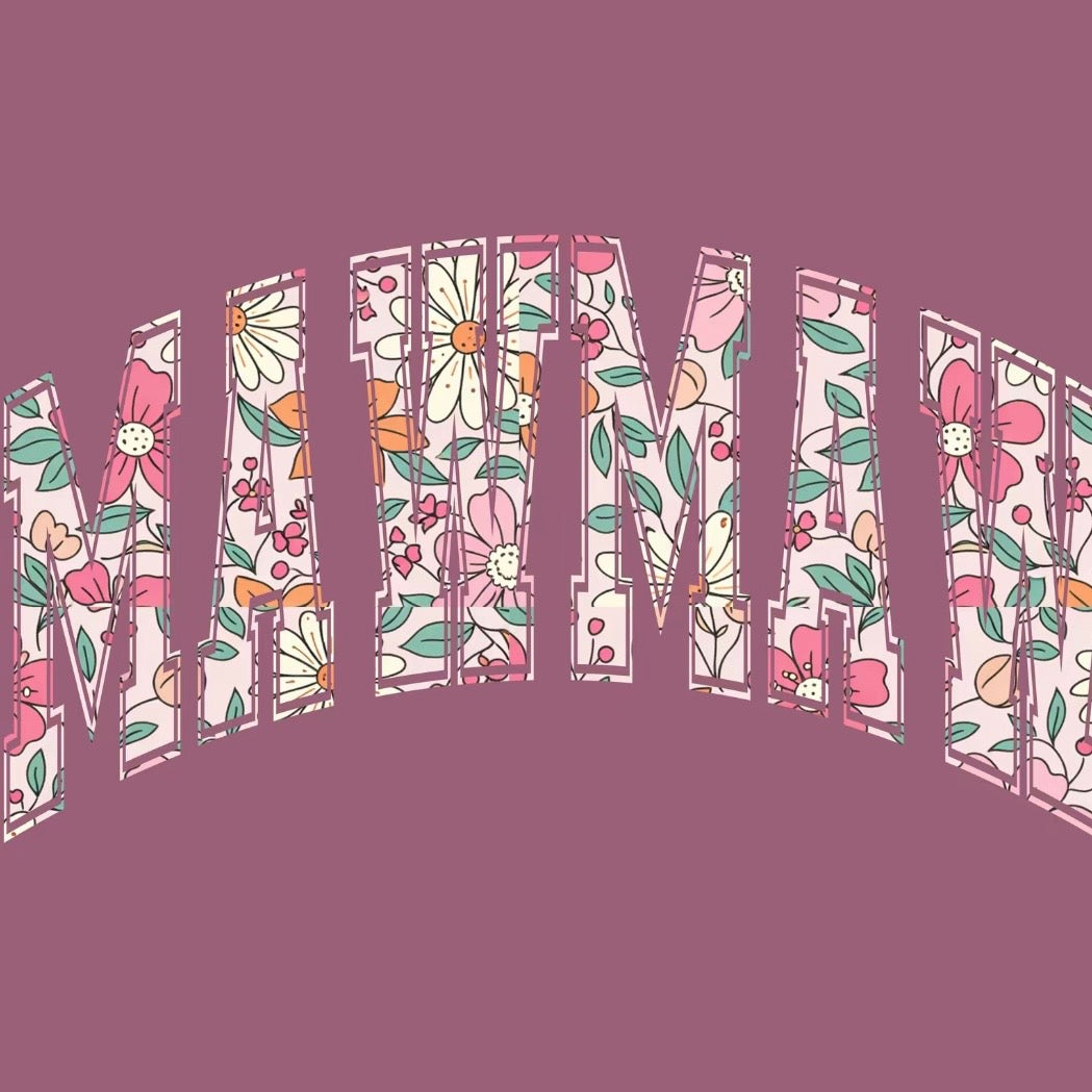Custom Mama Boho Floral T-Shirt Sweatshirt Hoodie