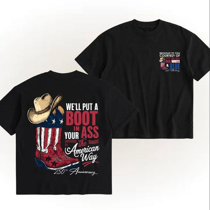 Courtesy Of The Red White And Blue T-Shirt Sweatshirt Hoodie