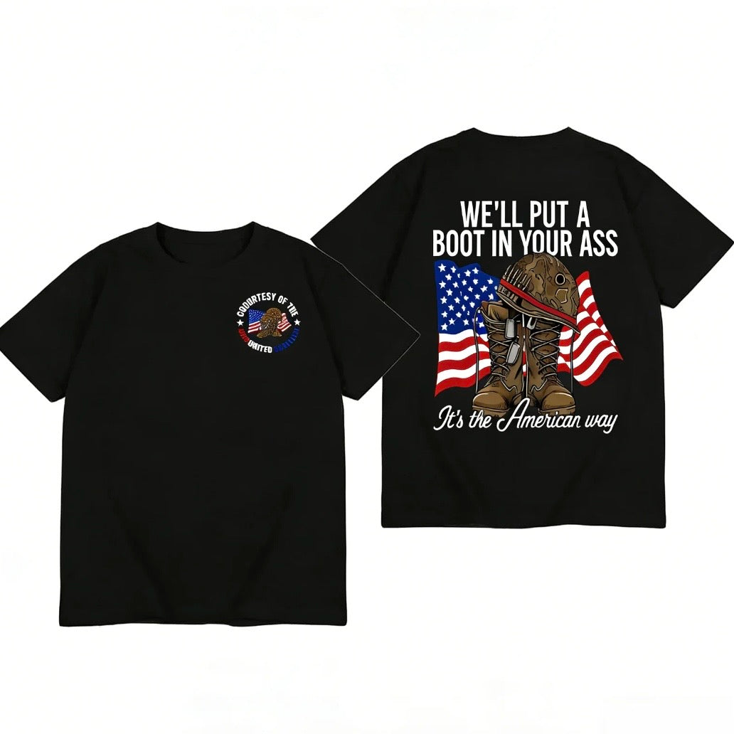 Courtesy Of The Red White And Blue T-Shirt Sweatshirt Hoodie