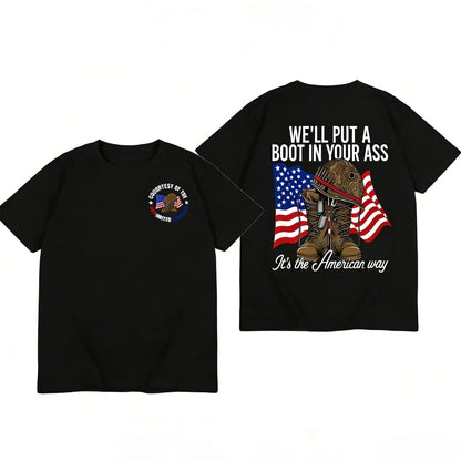 Courtesy Of The Red White And Blue T-Shirt Sweatshirt Hoodie