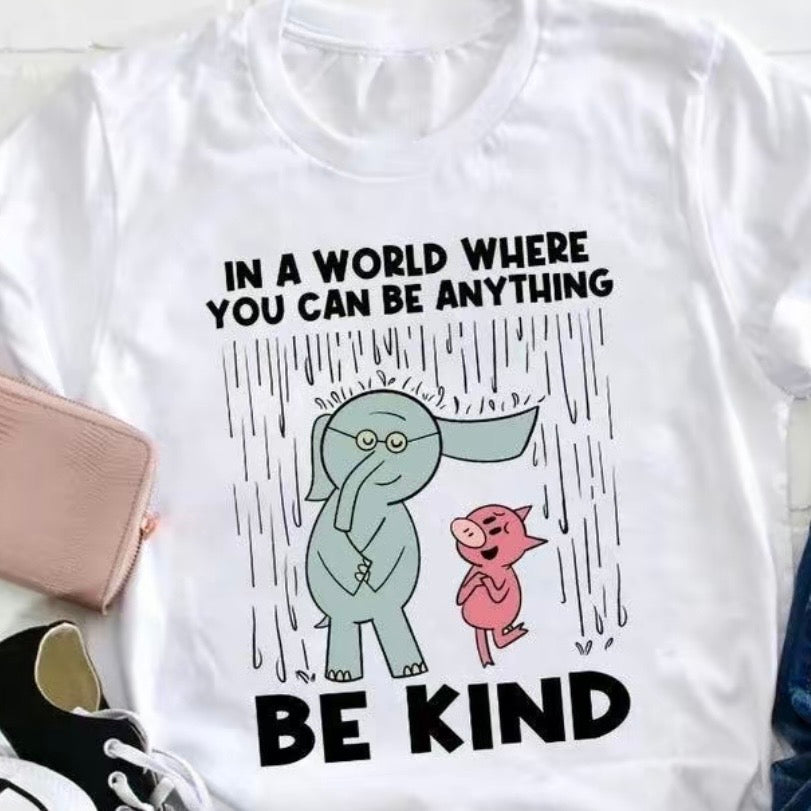 Be Kind In A World Where You Can Be Anything Teacher T-Shirt Sweatshirt Hoodie