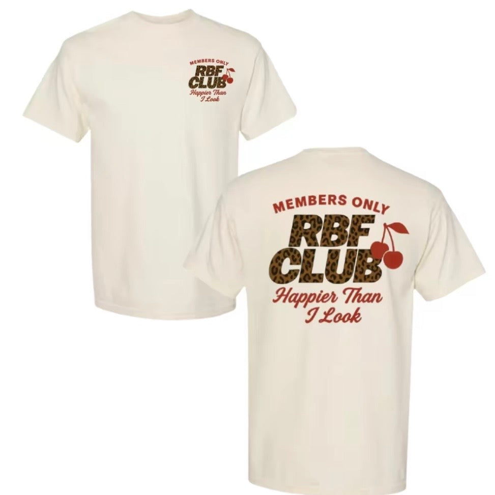 RBF Club T-Shirt Sweatshirt Hoodie