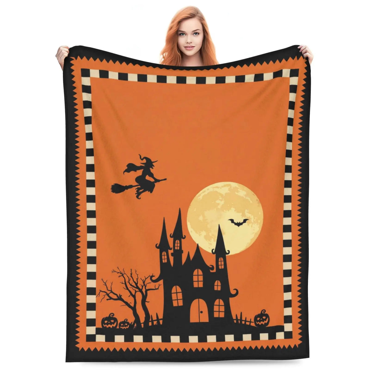 Halloween Flannel Blanket