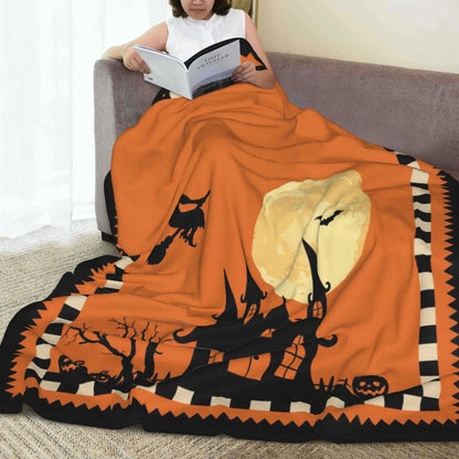 Halloween Flannel Blanket