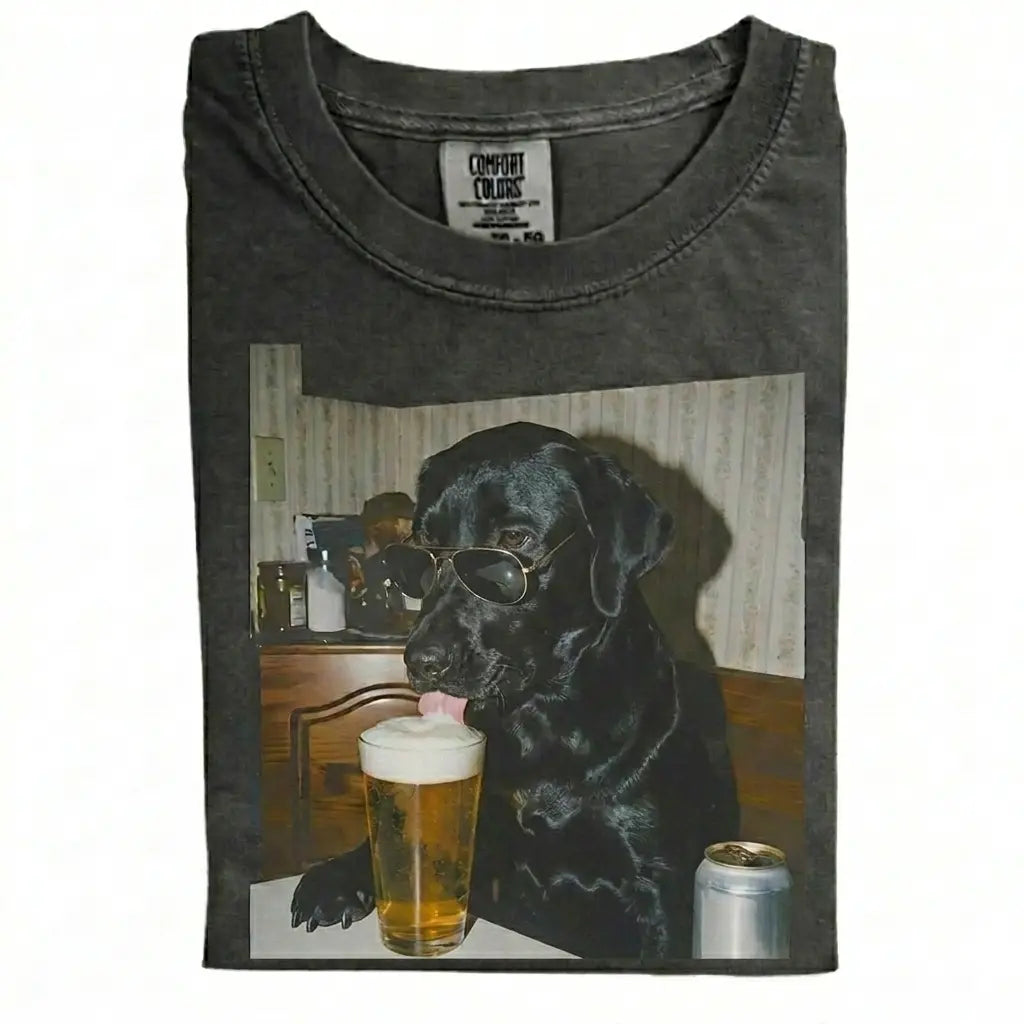 Dog Drinking Beer Meme Gift for Dog Lovers T-Shirt/Sweatshirt/Hoodie