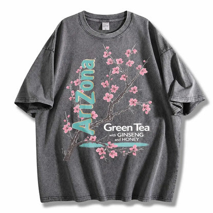 Vintage Cherry Blossom Graphic T-Shirt Sweatshirt Hoodie