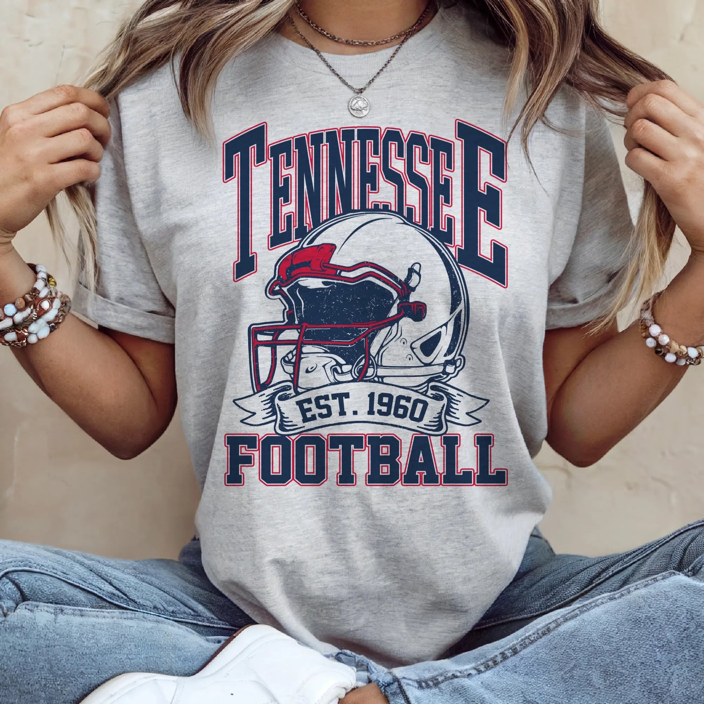 Vintage Football City Helmet Graphic T-Shirt Sweatshirt Hoodie