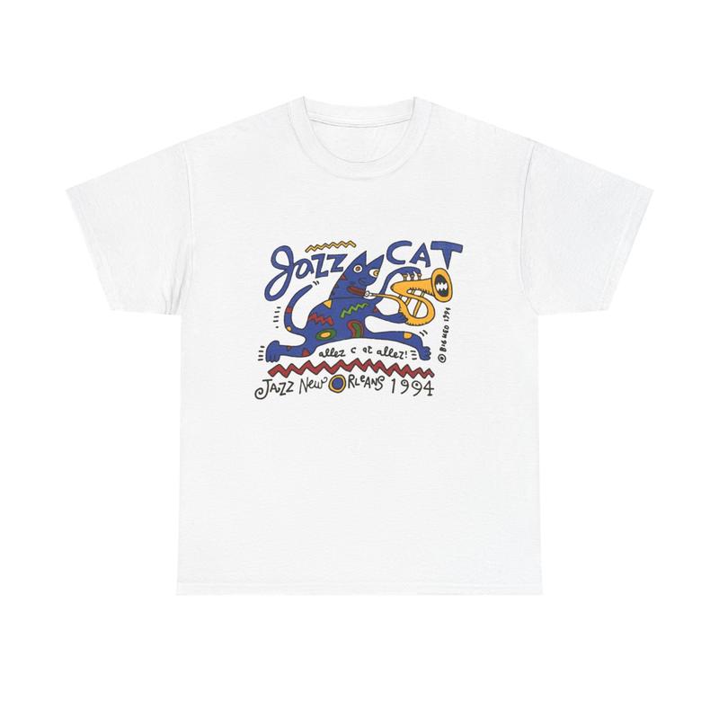 Jazz Cat Graphic T-Shirt/Sweatshirt/Hoodie